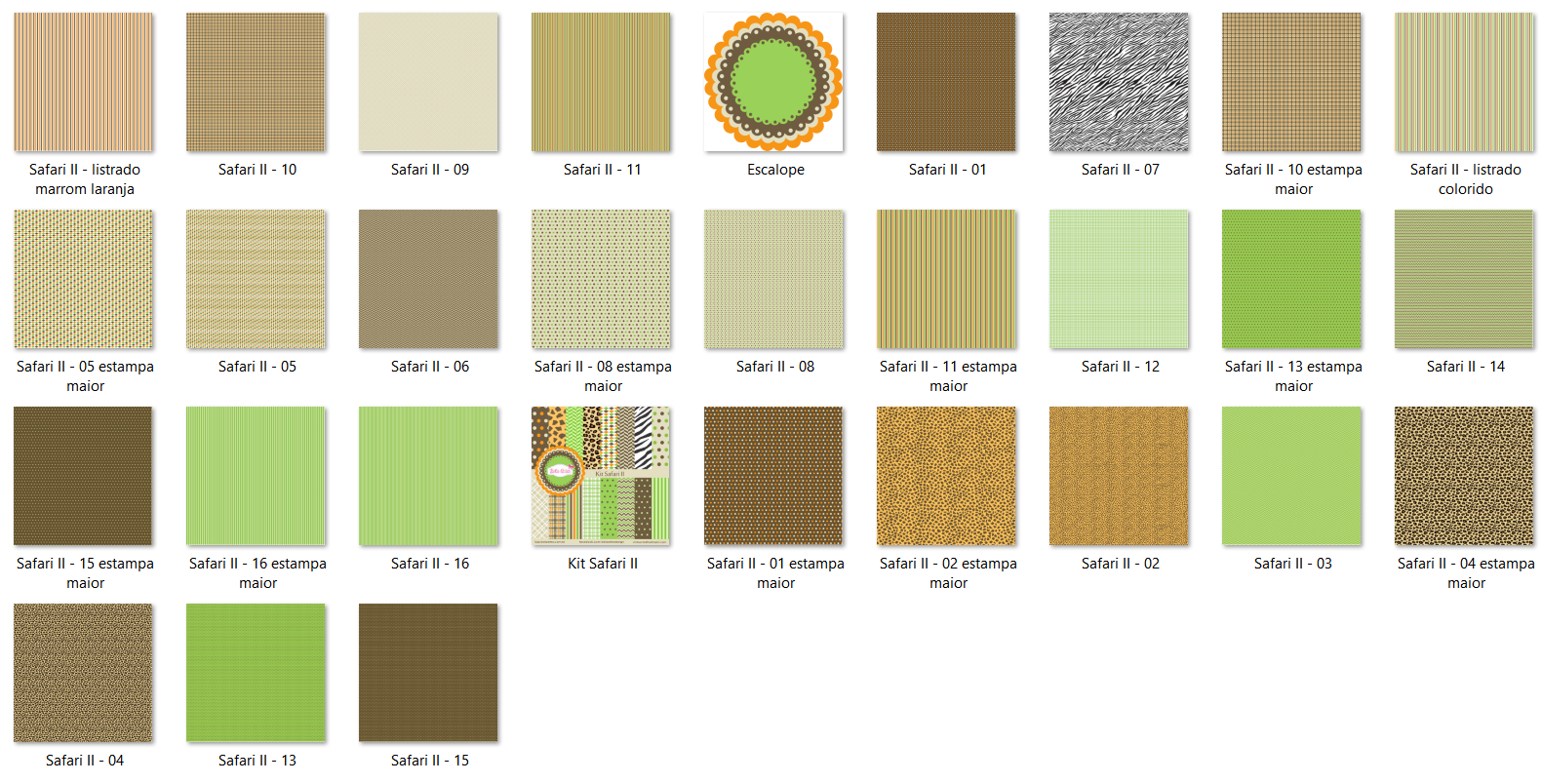 Arquivo Kit Digital Safari II 2