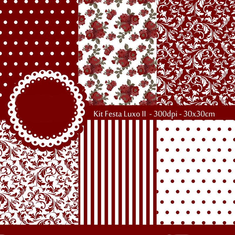 Arquivo Kit Digital Festa Luxo II 1