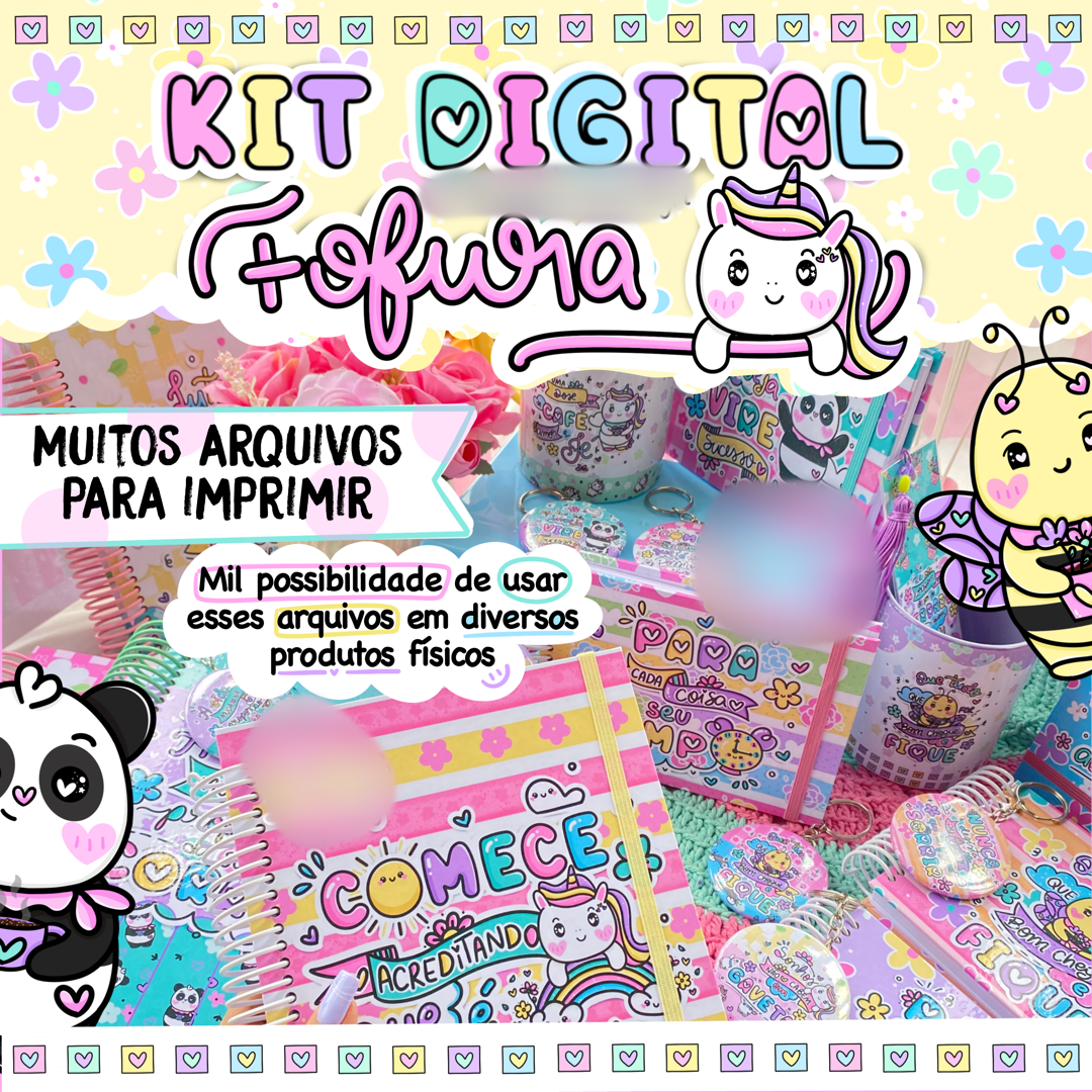 Arquivo Kit Digital Fofura  1