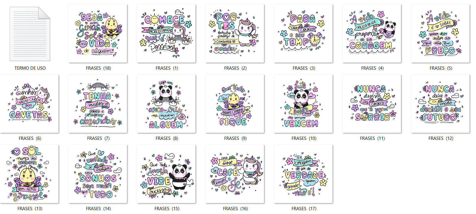 Arquivo Kit Digital Fofura  4