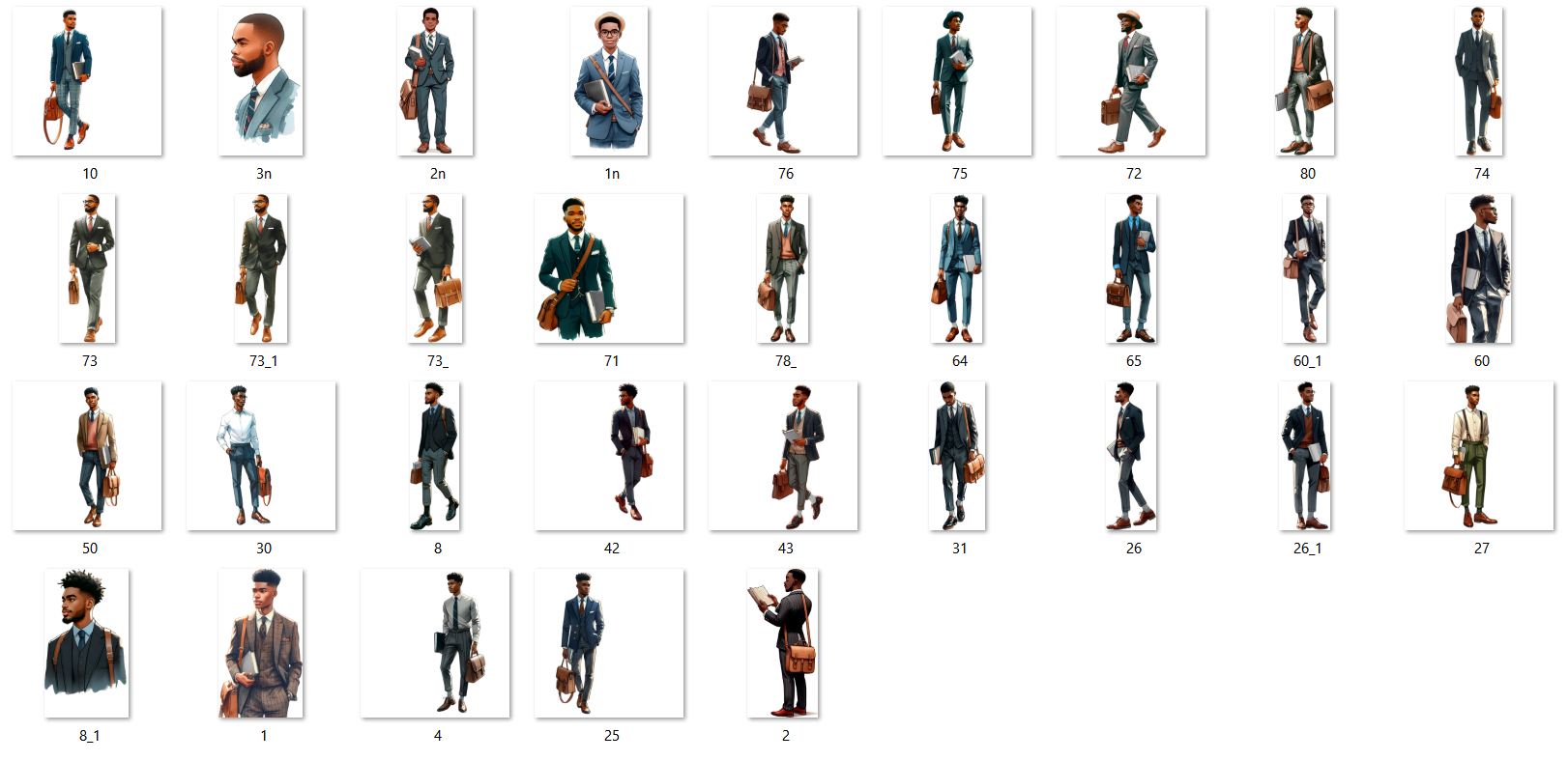 Arquivo kit Digital Masculino  2