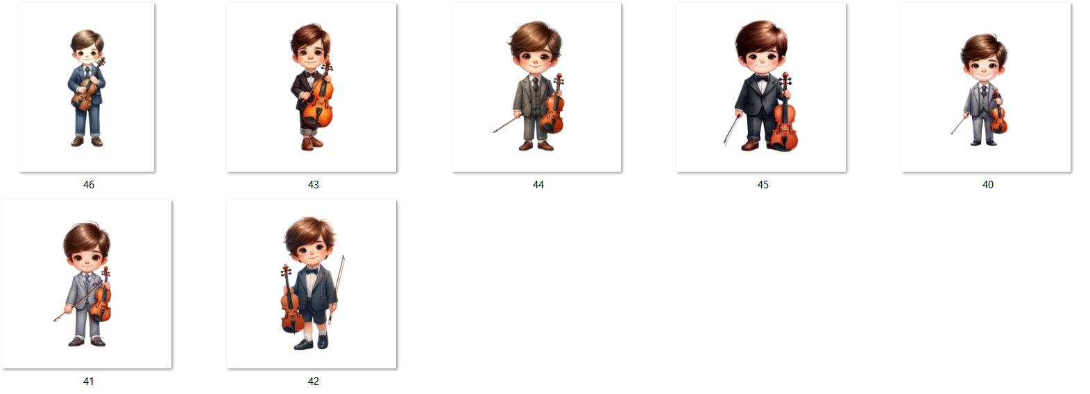 Arquivo Kit Digital Crianças com Instrumento 3