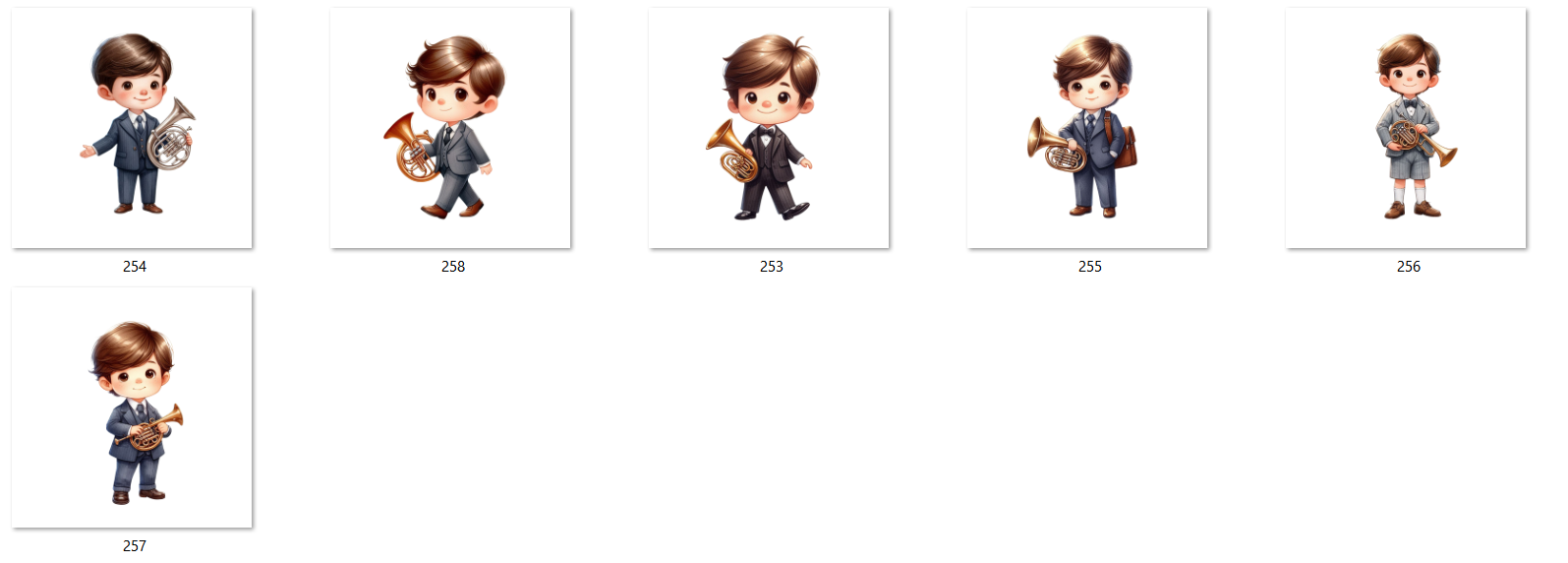 Arquivo Kit Digital Crianças com Instrumento 5