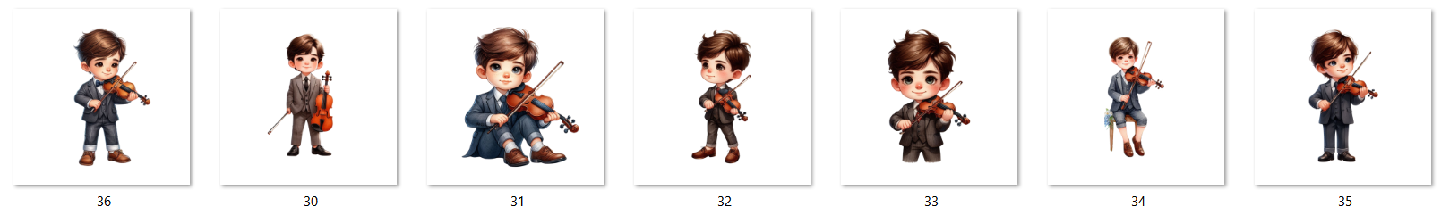 Arquivo Kit Digital Crianças com Instrumento 8