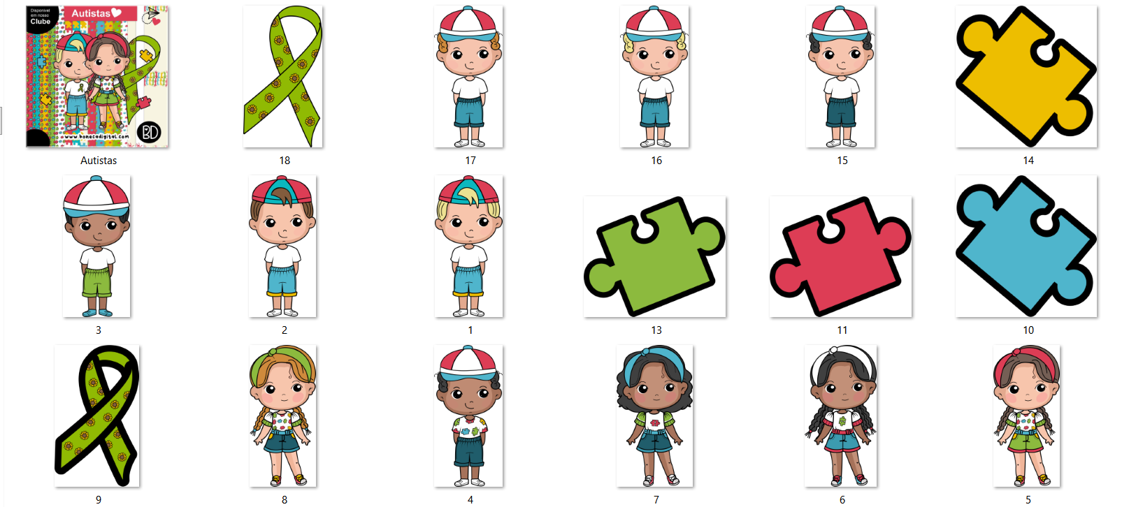 Arquivo Kit Digital Autista 2