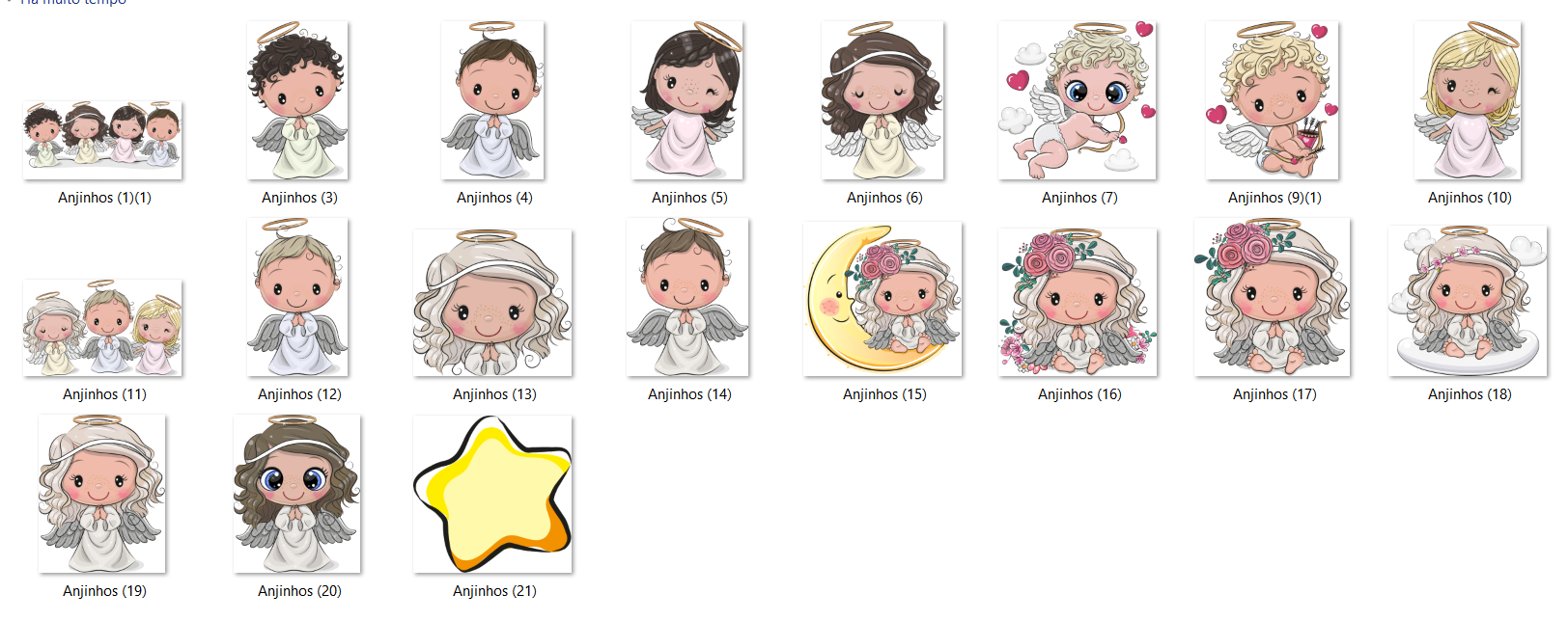 Arquivo Kit Digital Anjinhos  2