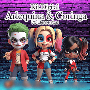 Arquivo Kit Digital Alerquina e Coringa