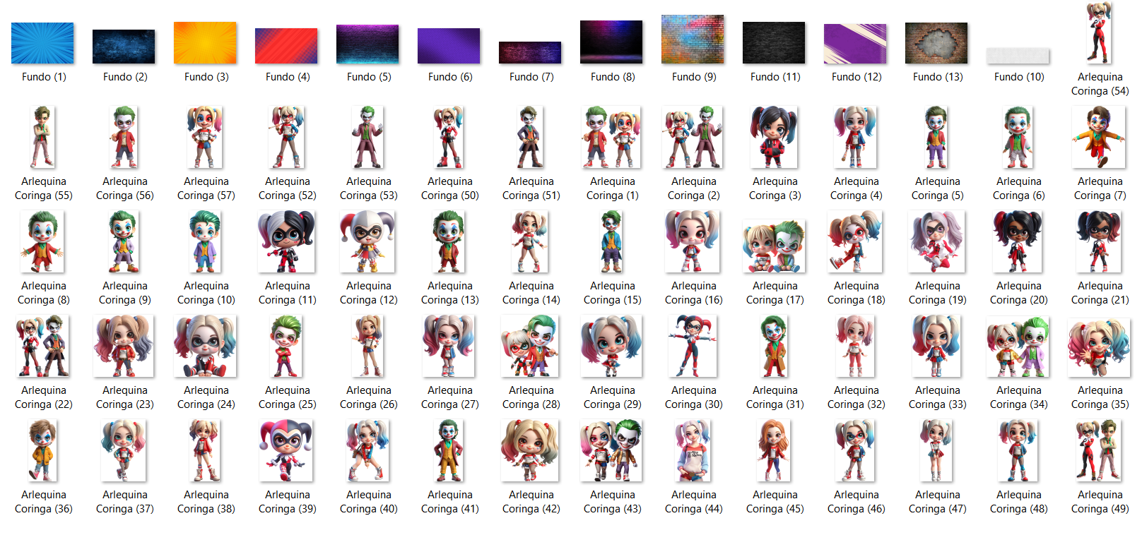 Arquivo Kit Digital Alerquina e Coringa 2