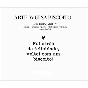 Arquivo Kit Digital Biscoito
