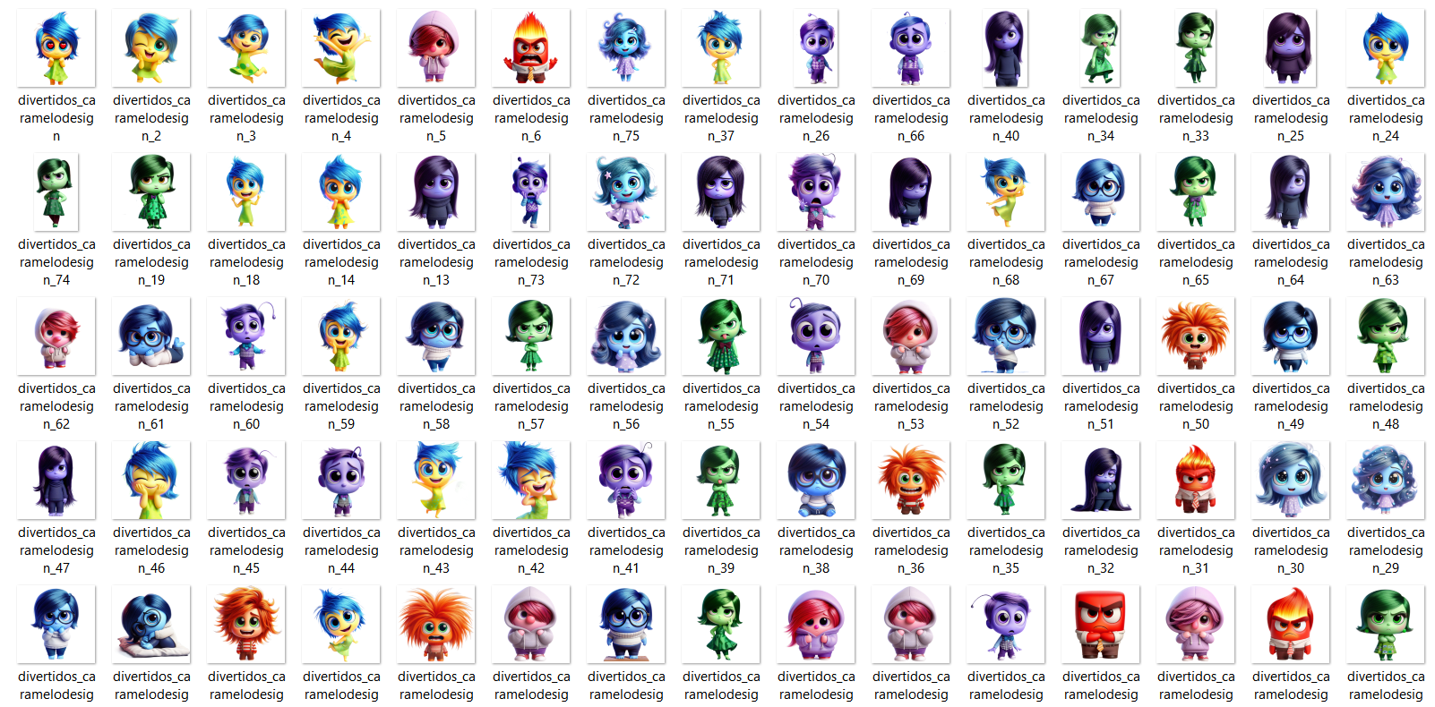 Arquivo Kit Digital Divertidamente 3