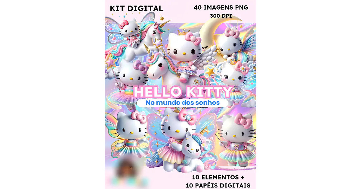 Arquivo Kit Digital Hello Kitty