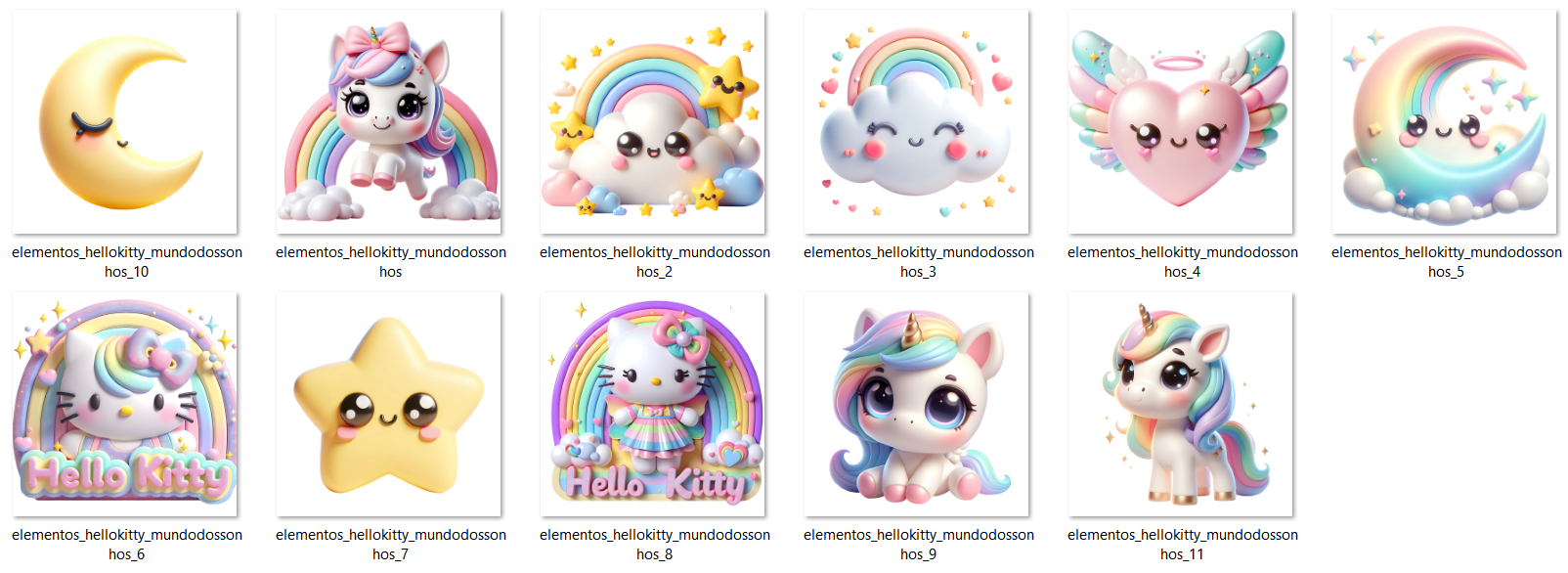 Arquivo Kit Digital Hello Kitty 4