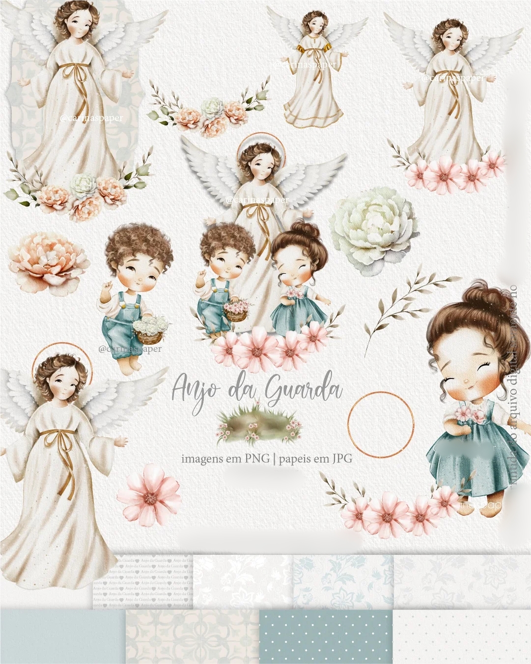 Arquivo Kit Digital Anjo da Guarda 1