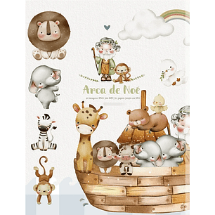 Arquivo Kit Digital Arca de Noé