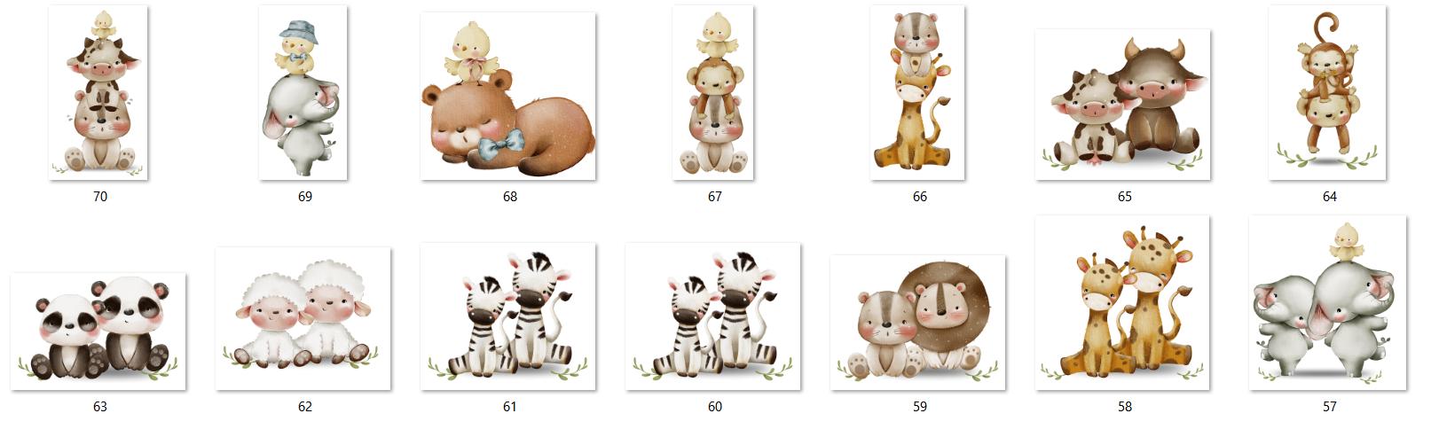 Arquivo Kit Digital Arca de Noé 5