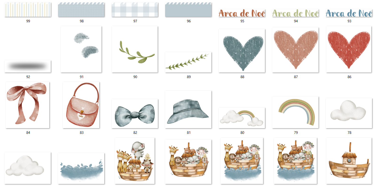 Arquivo Kit Digital Arca de Noé 7