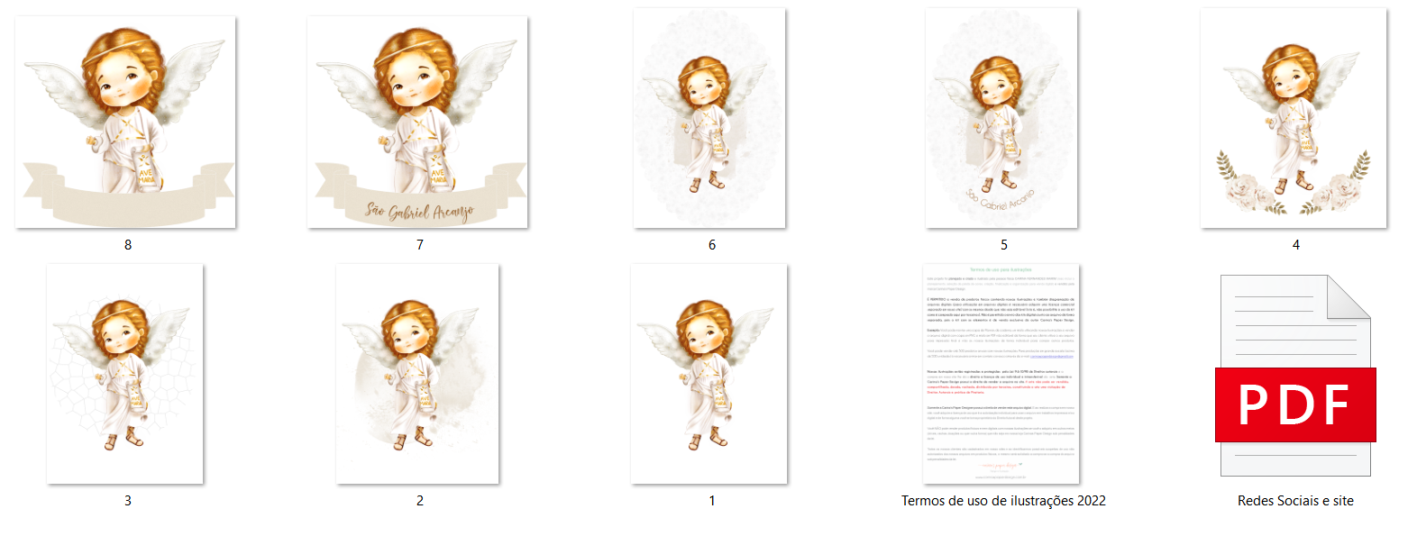 Arquivo Kit Digital Arcanjos 3