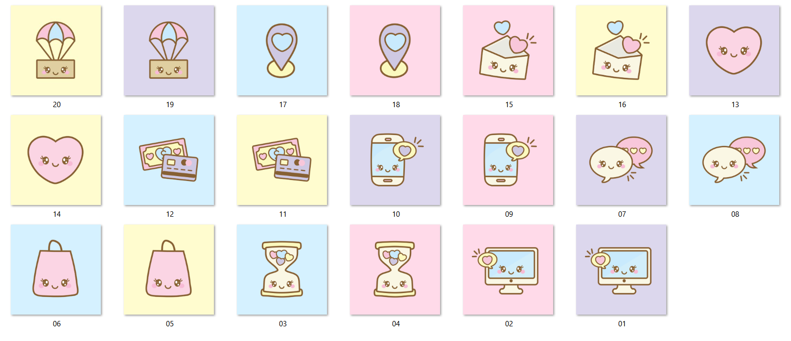 Arquivo Kit Digital Capinhas para Destaque 2