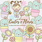 Arquivo Kit Digital Cactos e Flores  - Thumbnail 1