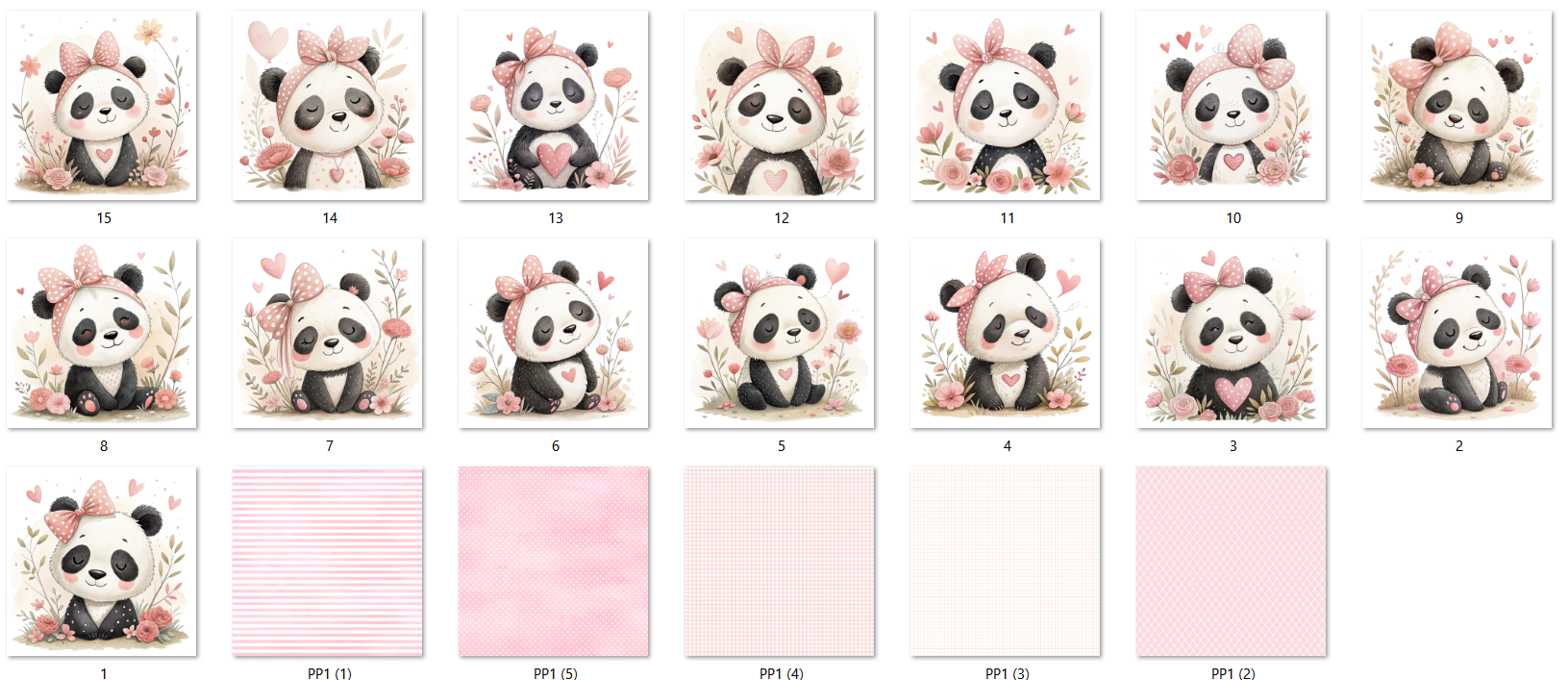 Arquivo Kit Digital Pandinhas 2