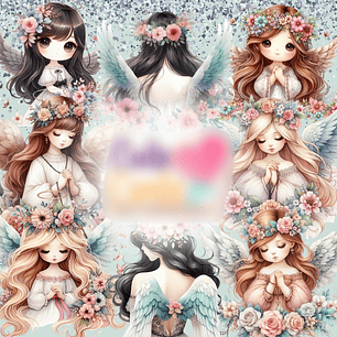 Arquivo Kit Digital Anjinhas 