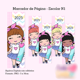 Arquivo Kit Digital Marcador de Páginas