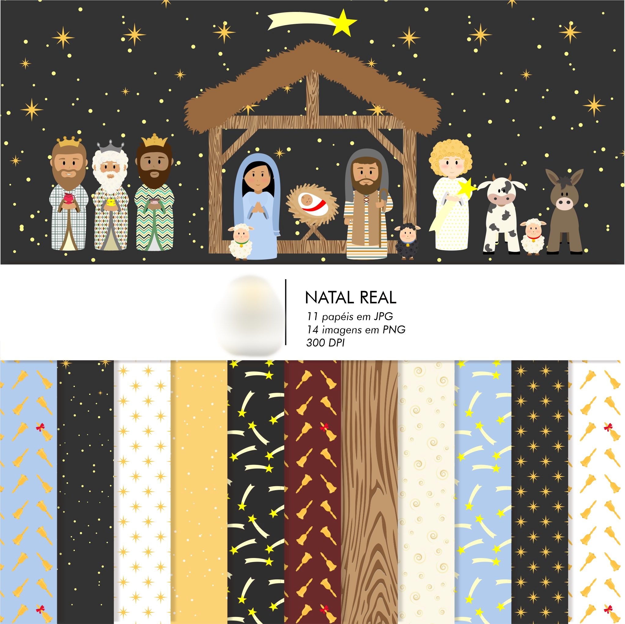 Arquivo Natal Real Kit Digital 1