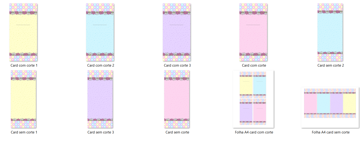  Arquivo Kit Digital Alfabeto Florido 3