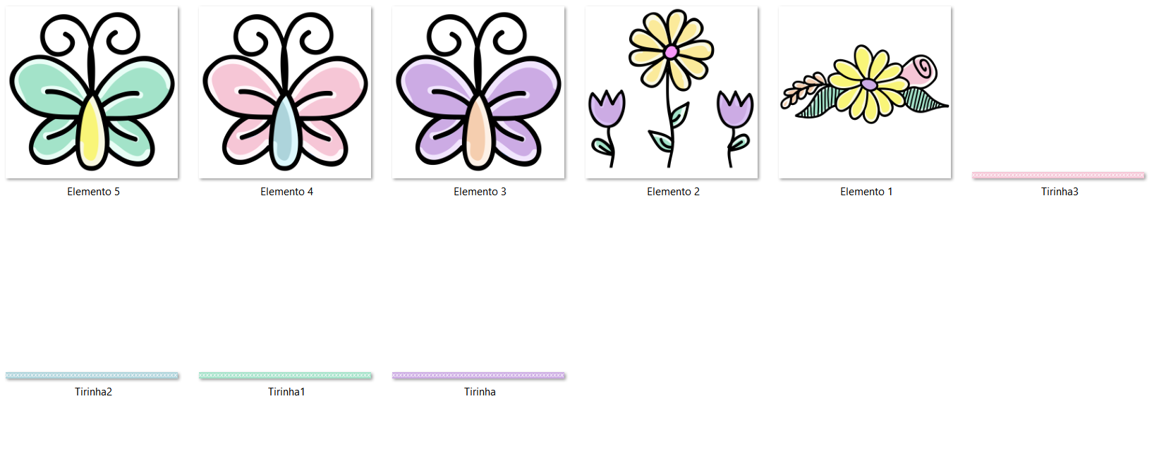 Arquivo Kit Digital Candy Colors 4