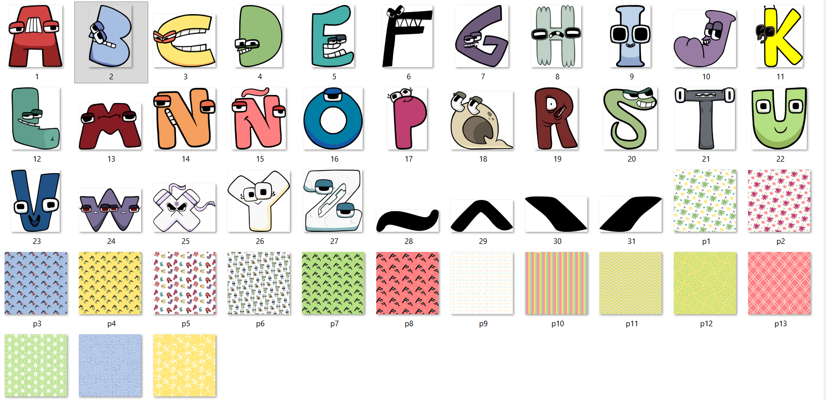 Arquivo Kit Digital Alfabeto  3