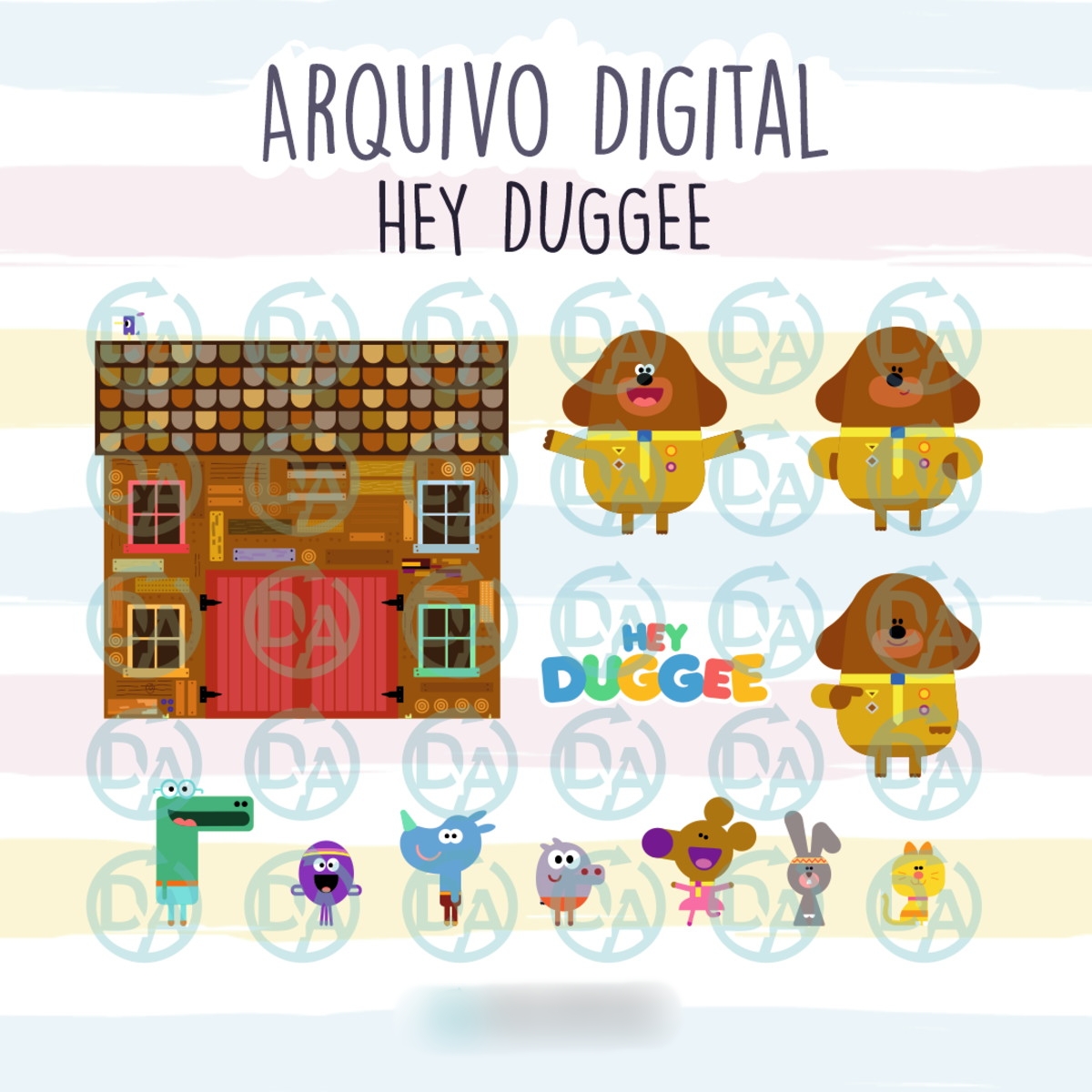 Arquivo Kit Digital Hey Duggee 1