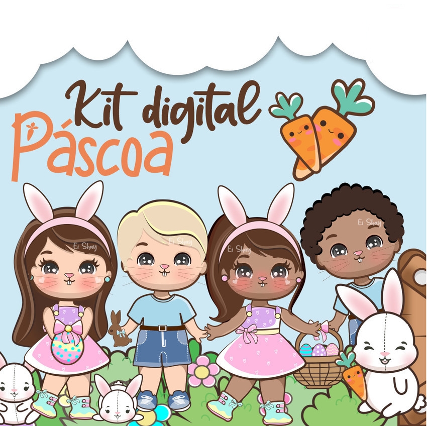 Arquivo Kit Digital Páscoa 1