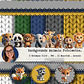 Arquivo Kit Digital Background Animais Fofos - Thumbnail 1