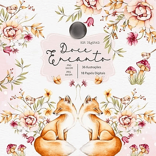 Arquivo Kit Digital Doce Encanto
