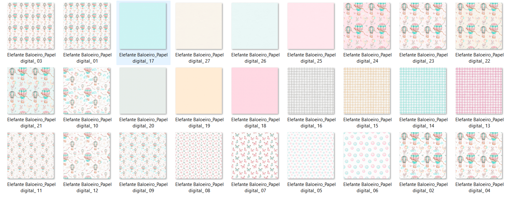 Arquivo Kit Digital Elefante Baloeiro 3