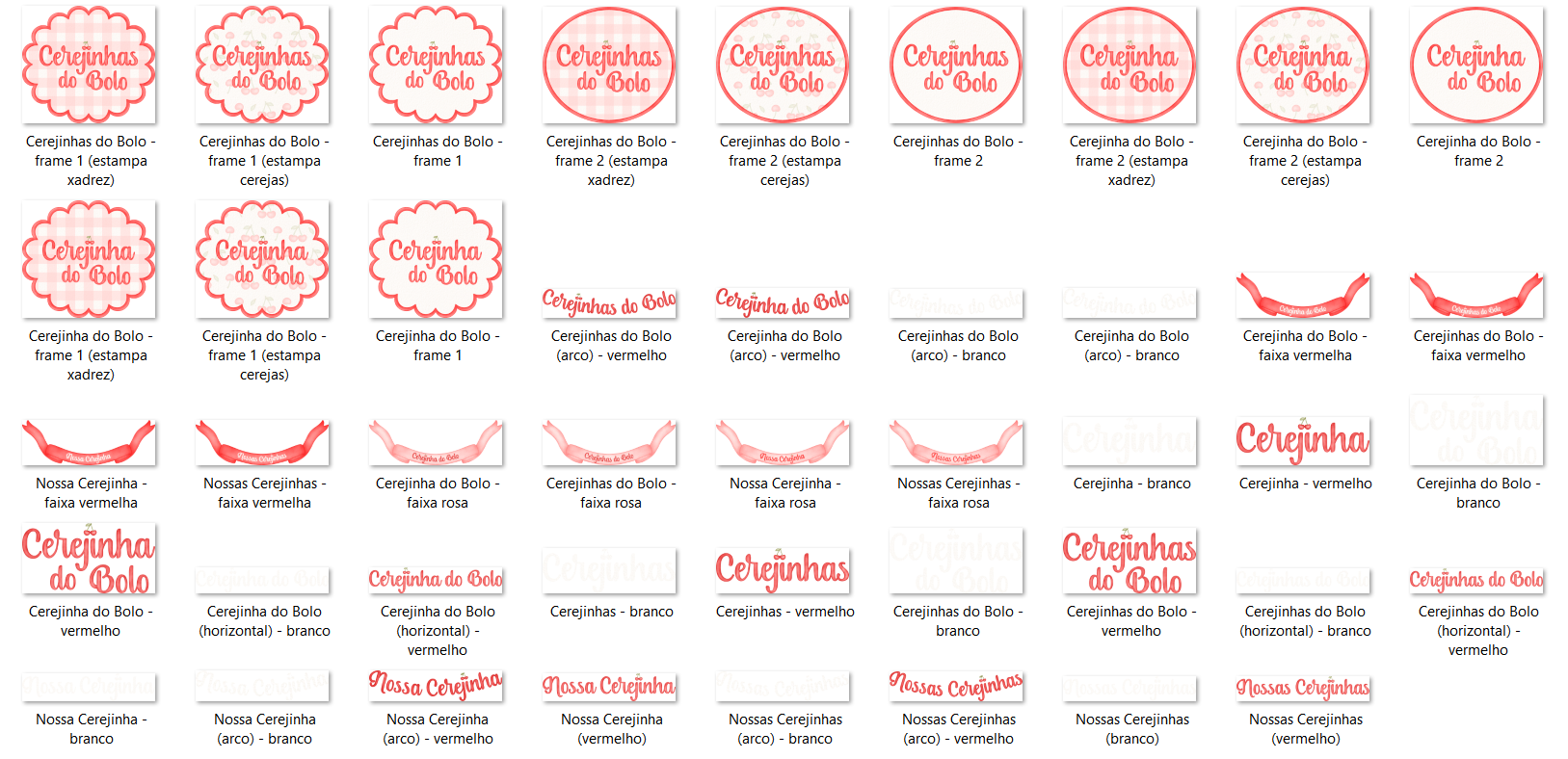 Arquivo Kit Digital Cerejinha 3