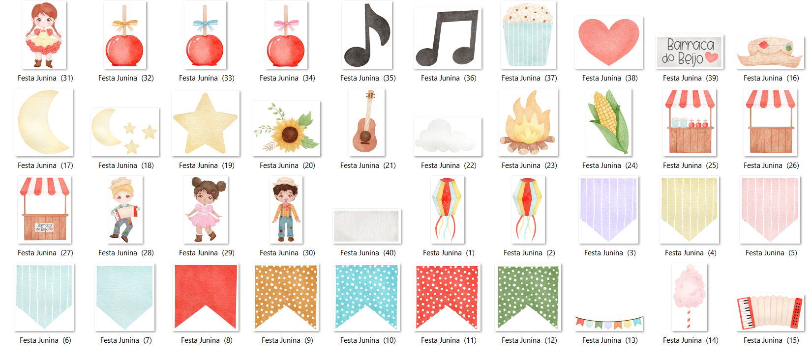 Arquivo Kit Digital Festa Junina 3
