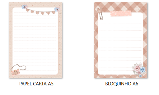 Arquivo Kit Digital Papéis  5