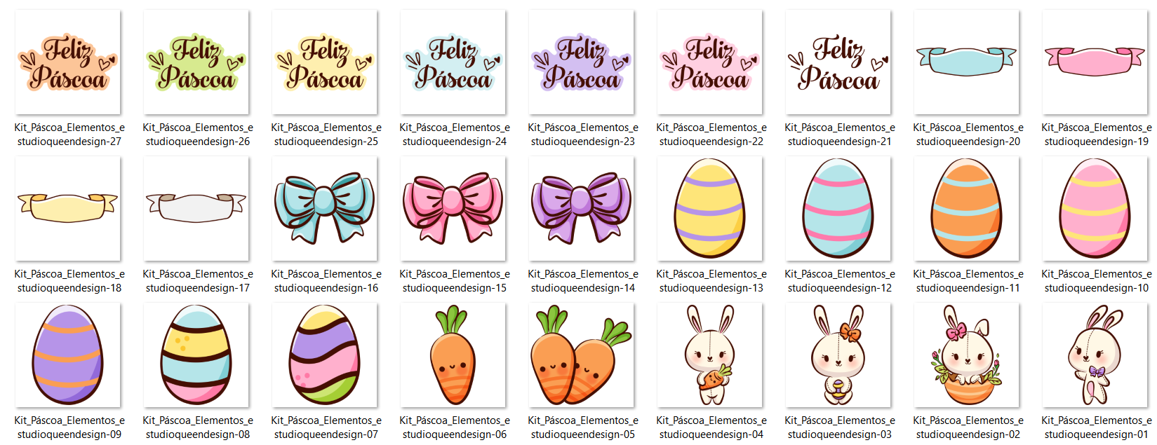 Arquivo Kit Digital Páscoa  2