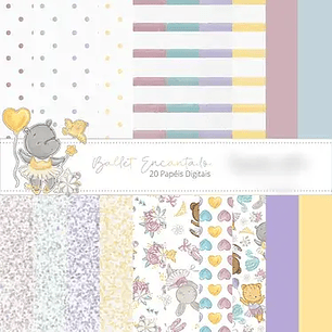 Arquivo Kit Digital Ballet Encantado 