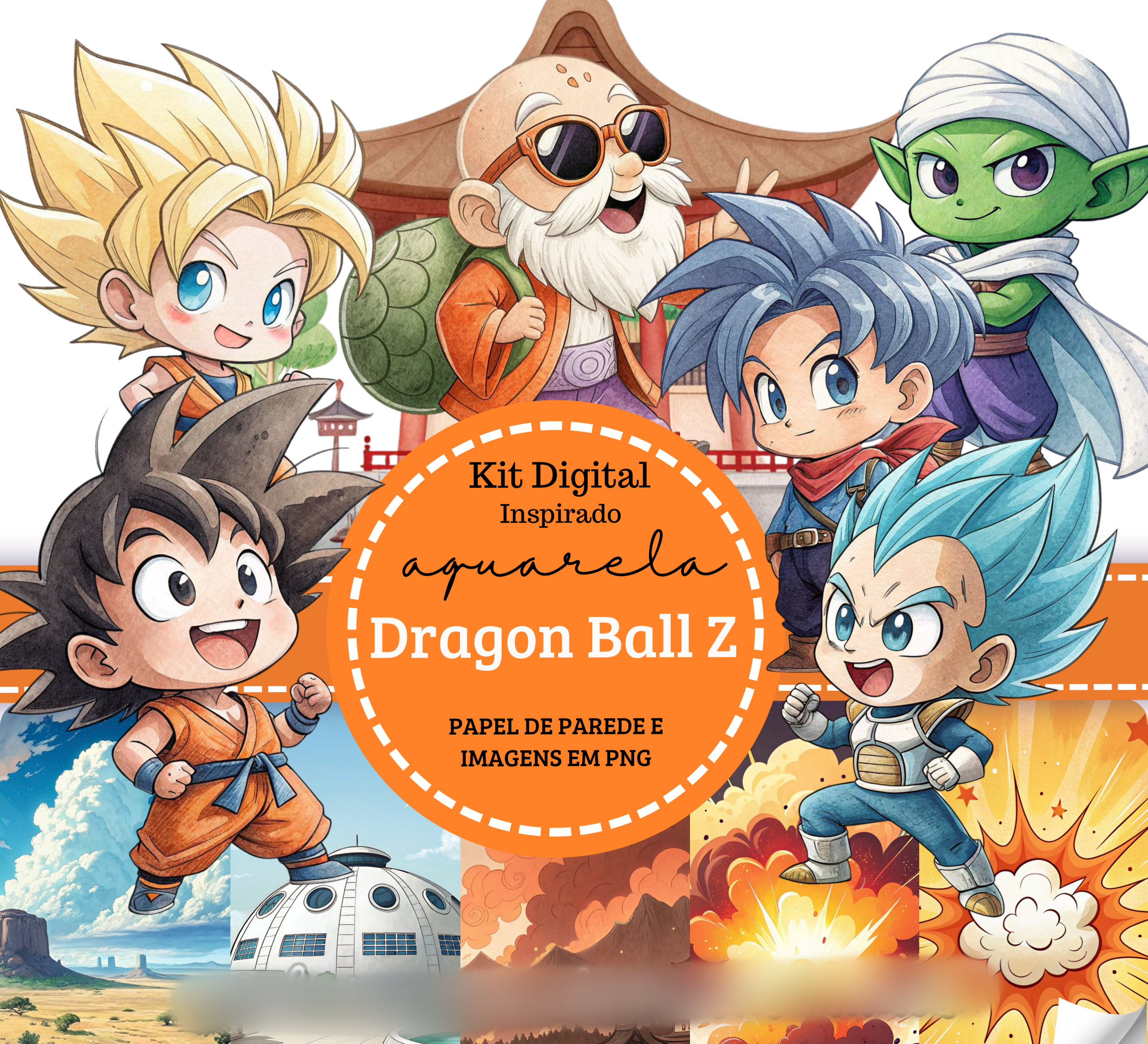 Arquivo Kit Digital Dragon Ball z 1