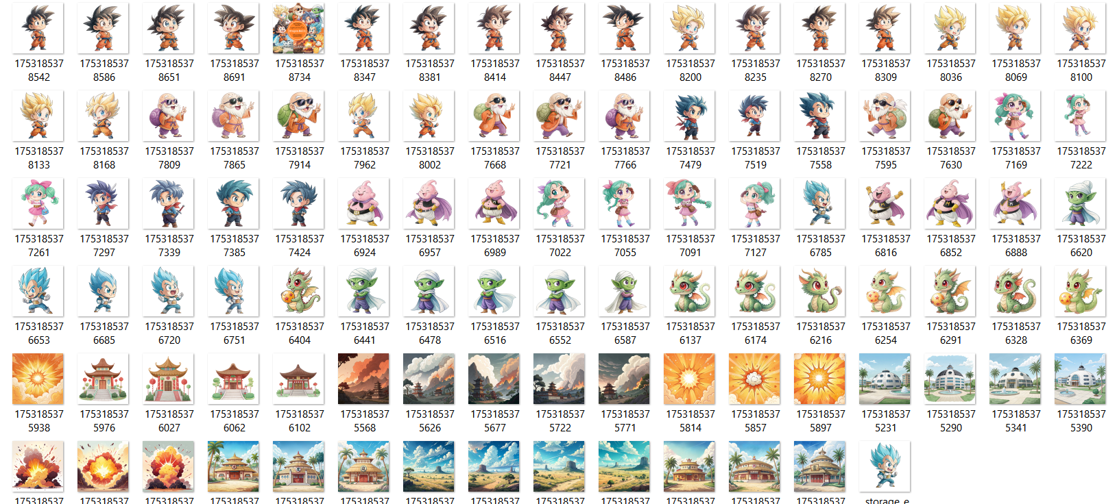 Arquivo Kit Digital Dragon Ball z 2