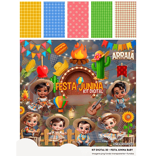 Arquivo Festa Junina Kit Digital 