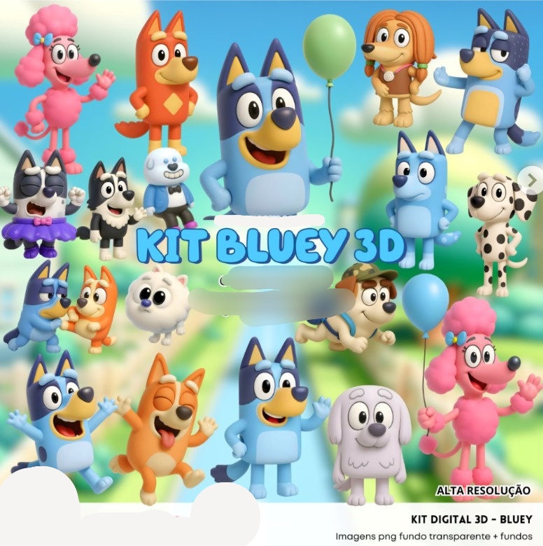 Arquivo Kit Digital Bluey  1
