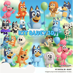Arquivo Kit Digital Bluey 