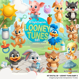 Arquivo Kit Digital Looney Tunes