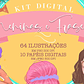 Arquivo Kit Digital Meninas e Frases - Thumbnail 1