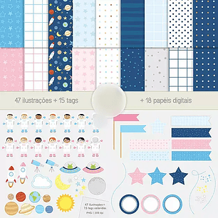 Arquivo Combo Kit Digital Astronauta