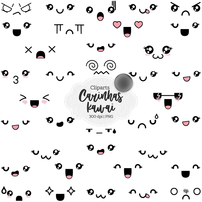 Arquivo Kit Digital Carinhas Kwai 1