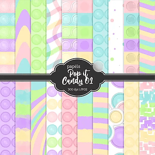 Arquivo Kit Digital Candy